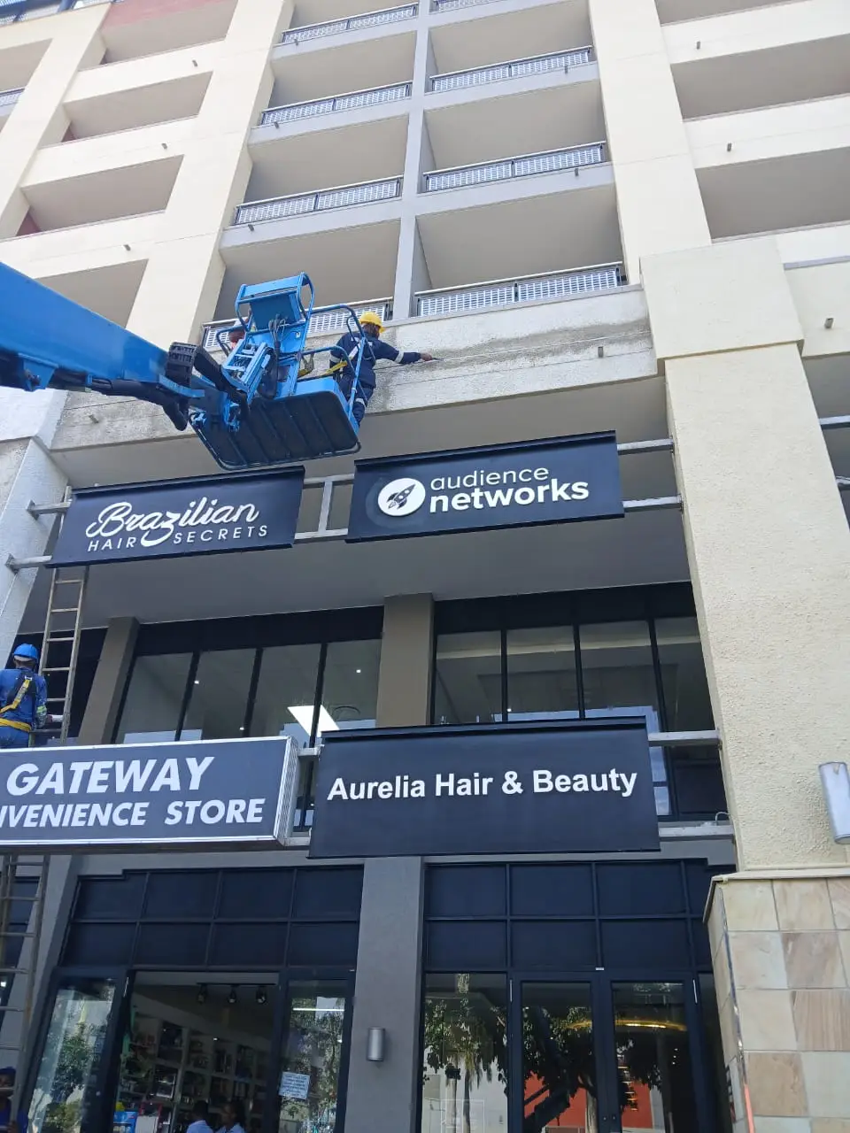 Joint sealing on commercial Balcony in Durban
