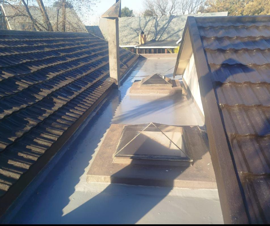 liquid-waterproofing-residential-durban.jpg Liquid waterproofing applied on a residential roof in Durban, KZN
